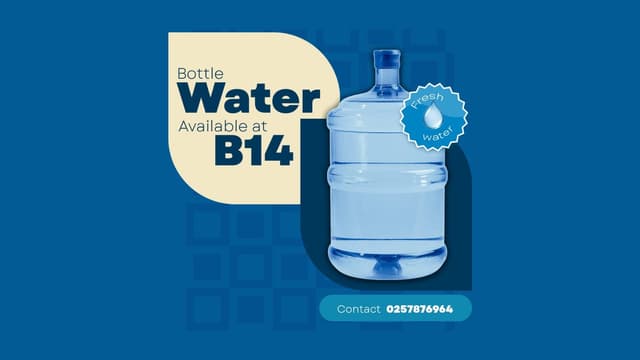 Ayeley' Bottle water